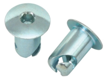 Picture of Moroso Quick Fastener - Oval Head - 7/16in x .500in - Steel - 10 Pack