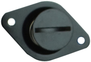 Picture of Moroso Quick Fastener - Self Ejecting - 7/16in x .550in - Steel - Black - 10 Pack