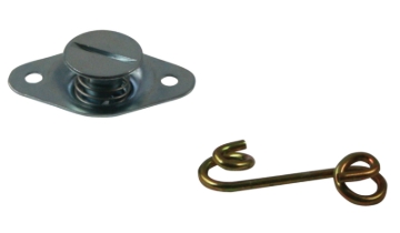 Picture of Moroso Quick Fastener - Self Ejecting - 5/16in x .400in - Steel - 10 Pack