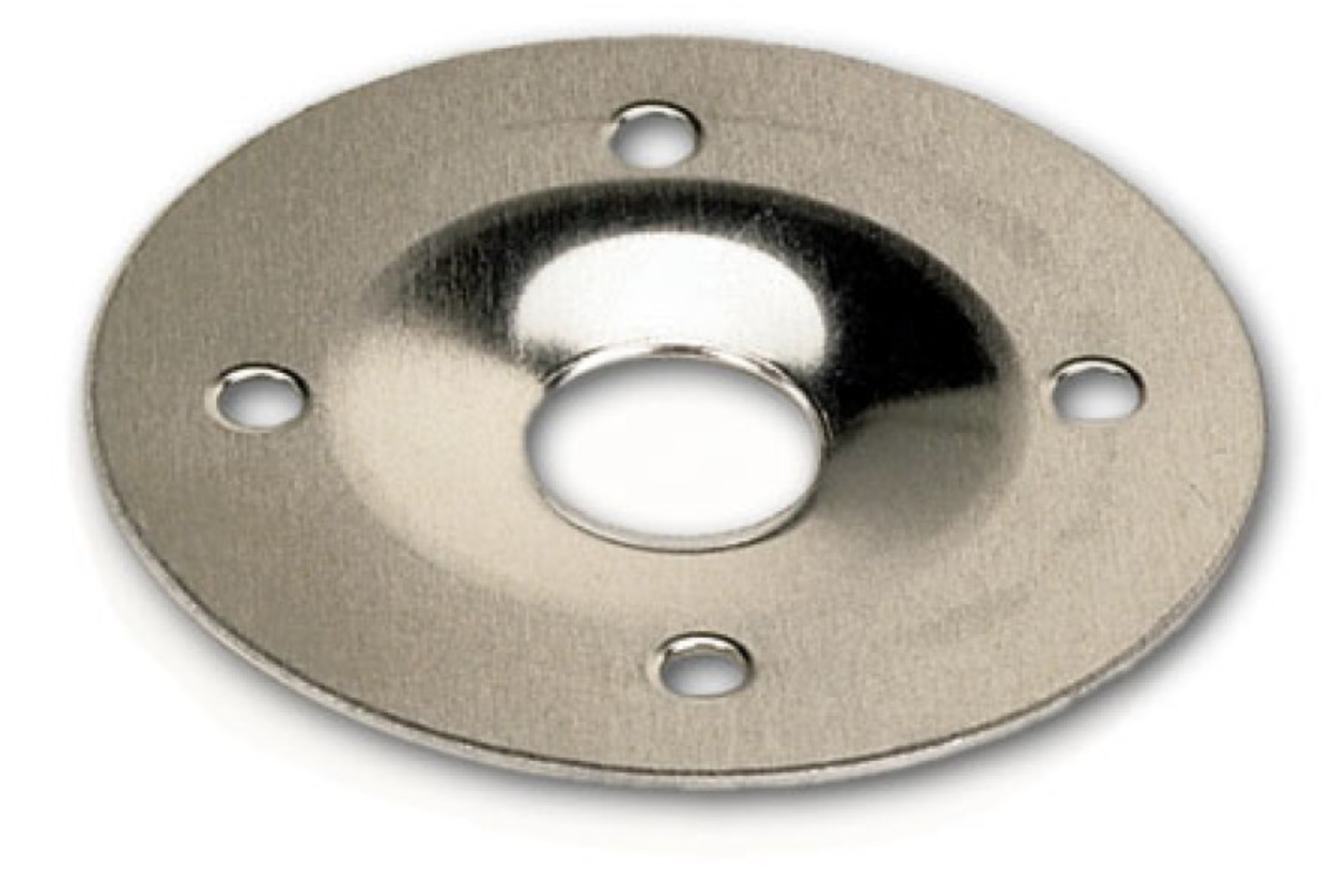 Picture of Moroso Quick Fastener Reinforcing Plate - 1.75in OD x .43in ID x .032in Tall - Aluminum - 10 Pack