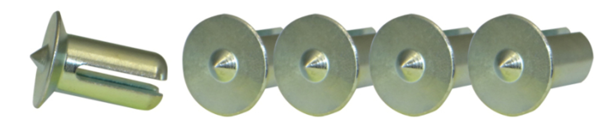 Picture of Moroso Quick Fastener Transfer Stud Punch Kit - 7/16in Buttons - 5 Pack