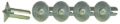 Picture of Moroso Quick Fastener Transfer Stud Punch Kit - 5/16in Buttons - 5 Pack