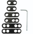 Picture of Moroso Spark Plug Wire Separator Kit w/Allen Wrench - Split Design - Black