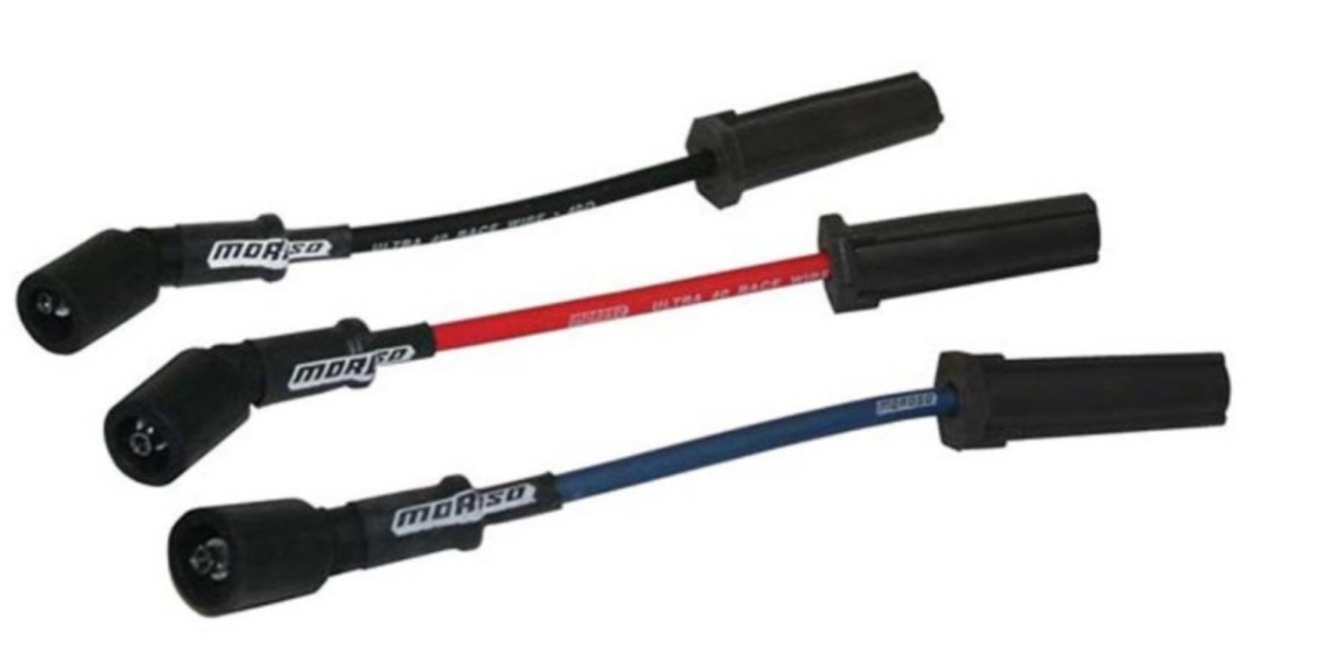 Picture of Moroso GM LS Ignition Wire Set - Ultra 40 - Unsleeved - Coil-On - 9.75in Wire - Black