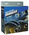 Picture of Moroso Chevrolet Small Block Ignition Wire Set - Ultra 40 - Unsleeved - Non-HEI - Under Header - Blk