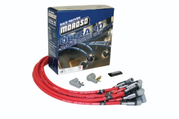 Picture of Moroso Ford 351W Ignition Wire Set - Ultra 40 - Unsleeved - HEI - Red
