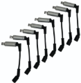 Picture of Moroso GM LS Ignition Wire Set - Ultra 40 - Unsleeved - Coil-On - Alum Shielded - 9.75in Wire - Blk