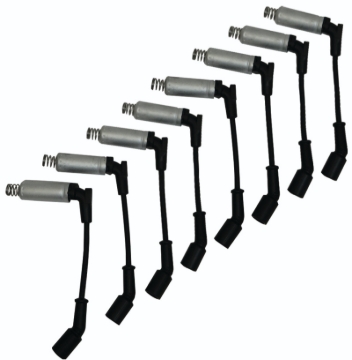 Picture of Moroso GM LS Ignition Wire Set - Ultra 40 - Unsleeved - Coil-On - Alum Shielded - 9.75in Wire - Blk