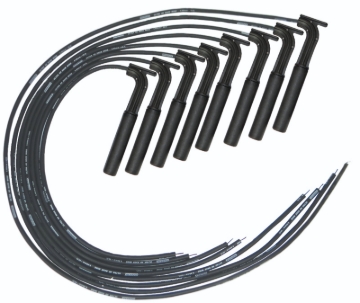 Picture of Moroso Universal/Hemi/BAE-AJPE Ignition Wire Set - Ultra 40 - Unsleeved - Long Handle - Black
