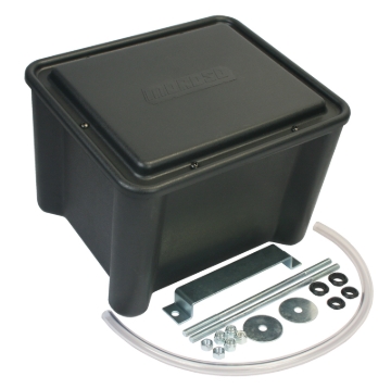Picture of Moroso Sealed Battery Box Black w/Mounting Hardware - Black
