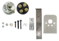 Picture of Moroso Battery & Alternator Disconnect Switch Mounting Kit w/Switch - Morse Cable