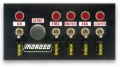 Picture of Moroso Toggle Switch Panel - Drag Race - 4in x 7.75in - Five On/Off Switches