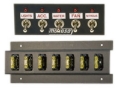 Picture of Moroso Toggle Switch Panel - Dash Mount - 2in x 5.5in - Five On/Off Switches
