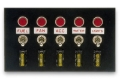 Picture of Moroso Toggle Switch Panel - Accessory - 4in x 6.75in - Five On/Off Switches