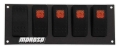 Picture of Moroso Rocker Switch Panel - Flat Surface Mount - LED - 2.488in x 6.695in - Five On/Off Switches
