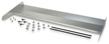 Picture of Moroso Universal Rear Spoiler Kit w/Struts - 57in x 24in x 12in - Aluminum