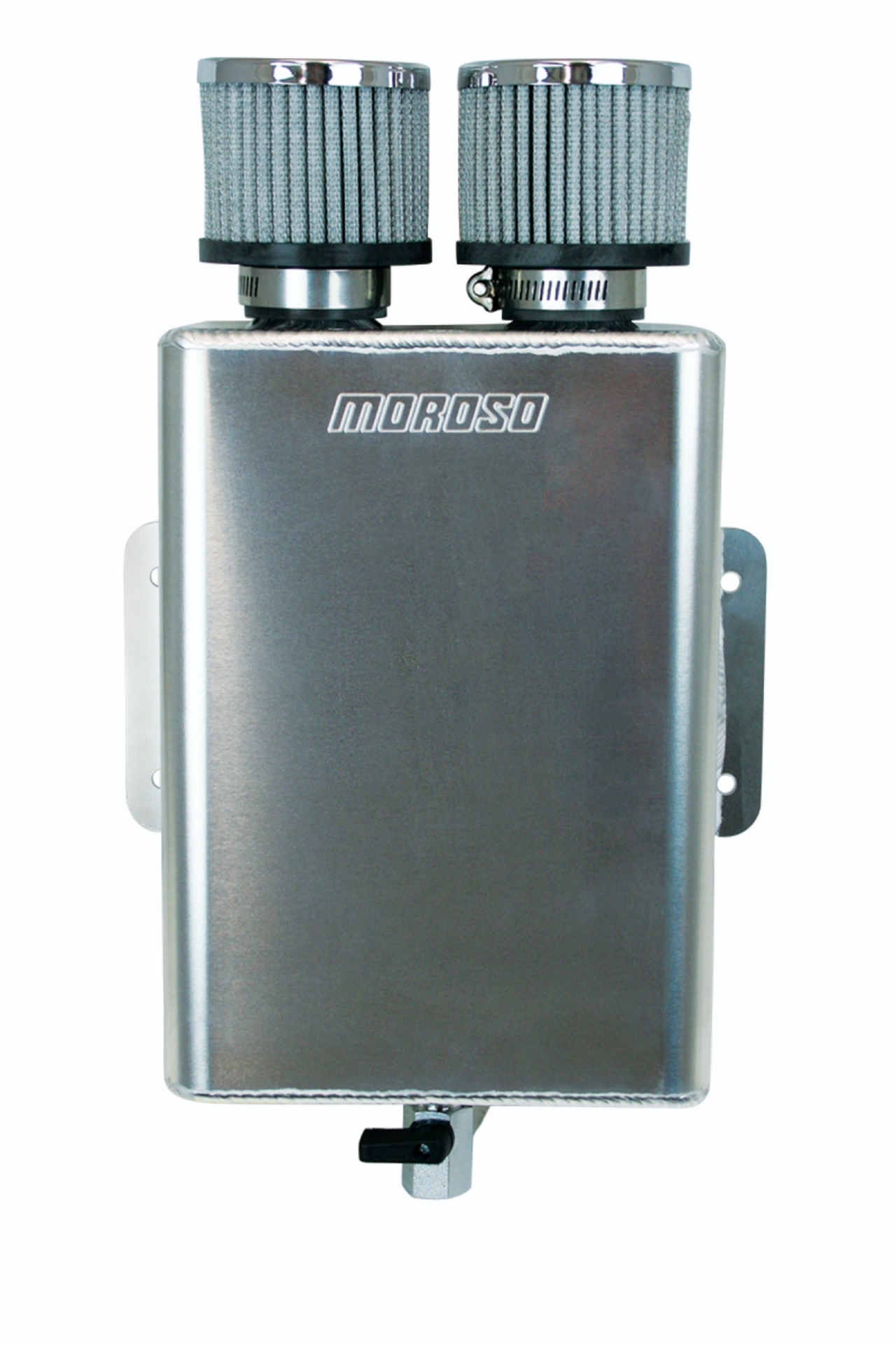 Picture of Moroso Breather Tank/Catch Can -16An Inlet - Two Breathers - Aluminum