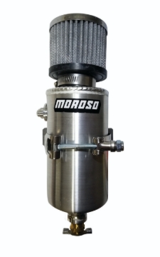 Picture of Moroso Breather Tank/Catch Can -6An Male Fitting - Aluminum