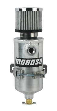 Picture of Moroso Breather Tank/Catch Can - Two 3/8 NPT Female Fittings - Aluminum