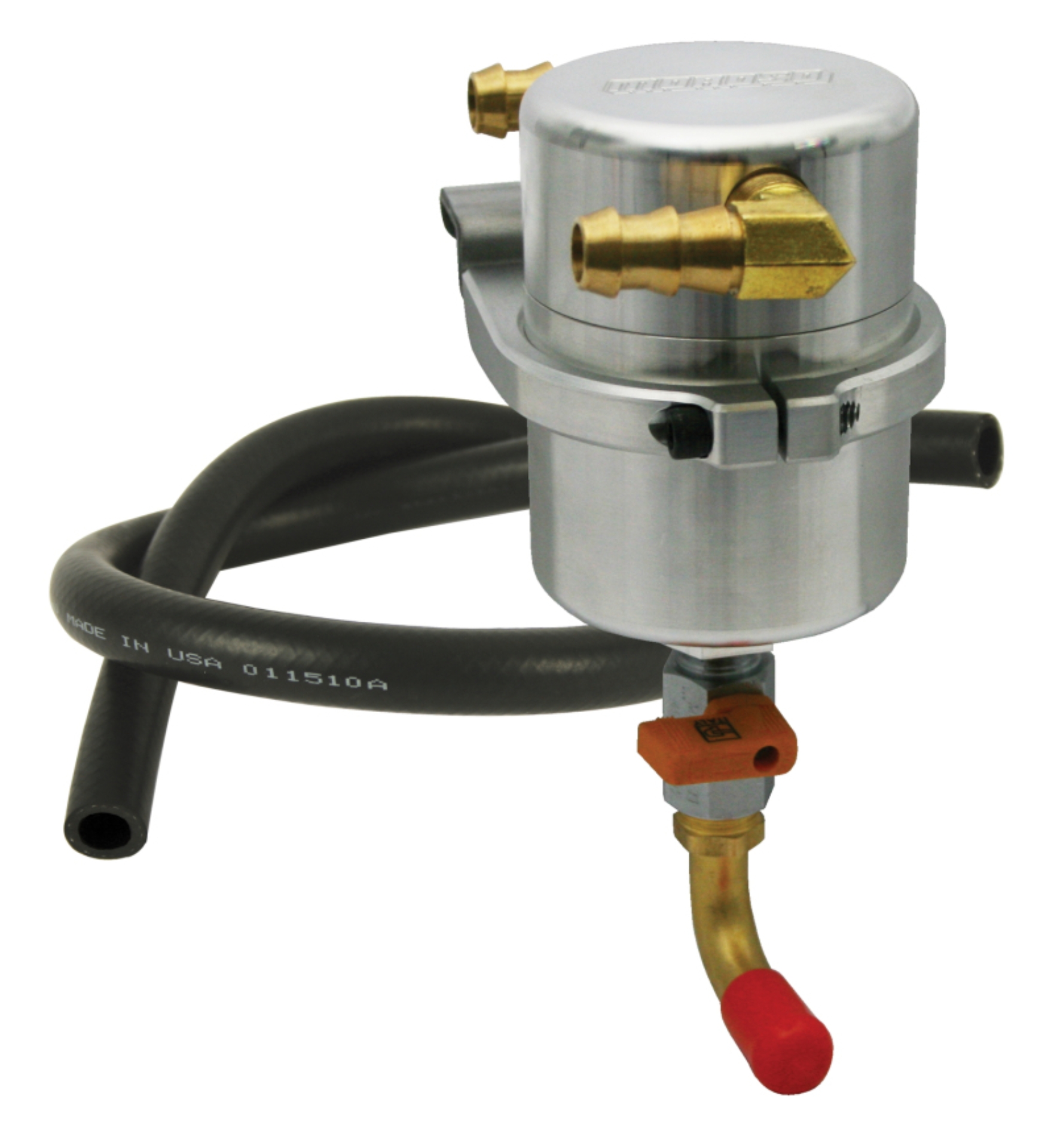 Picture of Moroso 96-04 Ford Mustang GT 4.6L Air/Oil Separator Catch Can - Billet Aluminum