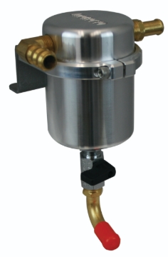 Picture of Moroso 10-14 Volkswagen Golf/Jetta 2.0T Air/Oil Separator Catch Can - Large Body - Billet Aluminum