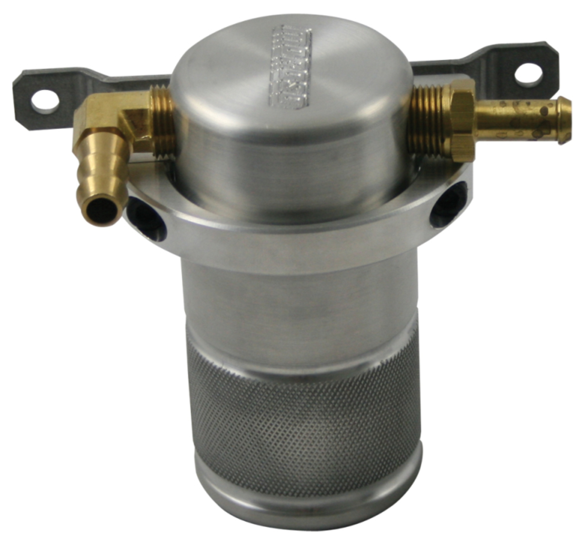 Picture of Moroso 90-05 Mazda Miata Air/Oil Separator Catch Can - Small Body - Billet Aluminum