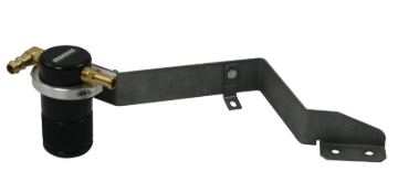 Picture of Moroso 07-14 Mini Cooper S Air/Oil Separator Catch Can - Small Body - Billet Aluminum - Black Finish