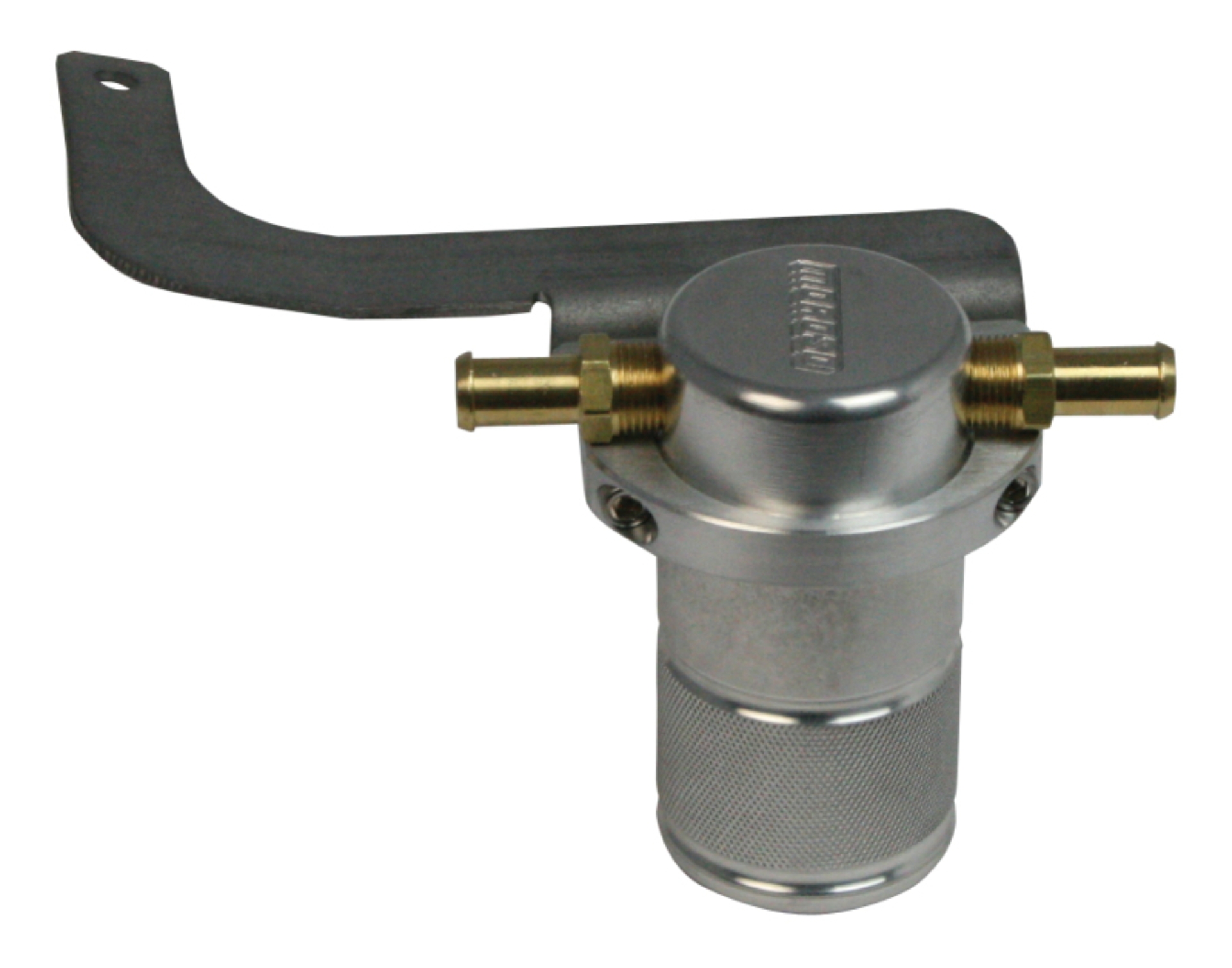 Picture of Moroso 95-99 BMW M3 Air/Oil Separator Catch Can - Small Body - Billet Aluminum