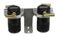 Picture of Moroso 04-07 Subaru STi (w/Front Mount Intercooler) Air/Oil Separator Catch Can - Billet Alum -Black