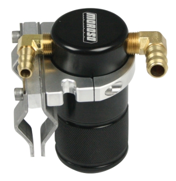 Picture of Moroso 12-19 Subaru BRZ/Scion FRS/Toyota 86 Air/Oil Separator Catch Can - Billet Aluminum - Black
