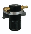 Picture of Moroso 10-14 Volkswagen Golf/Jetta 2.0T Air/Oil Separator Catch Can - Billet Aluminum - Black Finish