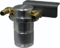 Picture of Moroso 15-19 Dodge Charger/Challenger Hellcat Air/Oil Separator Catch Can - Small Body - Billet Alum