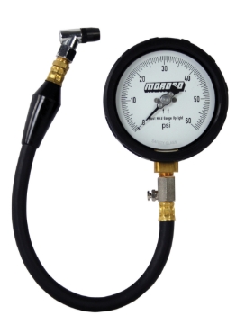 Picture of Moroso Tire Pressure Gauge 0-60psi - 4in Display - 1/2 Percent Accuracy