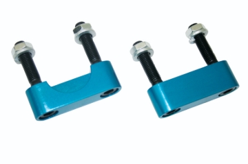 Picture of Moroso Ford (w/9in Ring Gear) U-Joint Girdle - Light Blue Anodized - Set