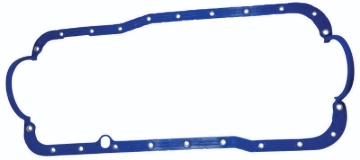 Picture of Moroso Ford 351W (Late Model Oil Pan) Oil Pan Gasket - One Piece - Reinforced Steel