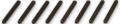 Picture of Moroso Wing Nut Stud - 1/4in-20 x 1.75in - 8 Pack