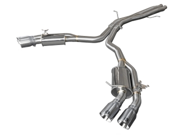 Picture of aFe 18-20 Audi RS5 Coupe MACH Force-Xp 3in to 2.5in 304 SS Axle-Back Exhaust System-Quad Polish Tips