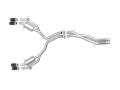 Picture of aFe 18-20 Audi RS5 Coupe MACH Force-Xp 3in to 2.5in 304 SS Axle-Back Exhaust System-Quad Carbon Tips