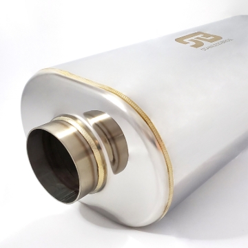 Picture of Stainless Bros 3.0in x 12.0in OAL SS304 Muffler - Polished