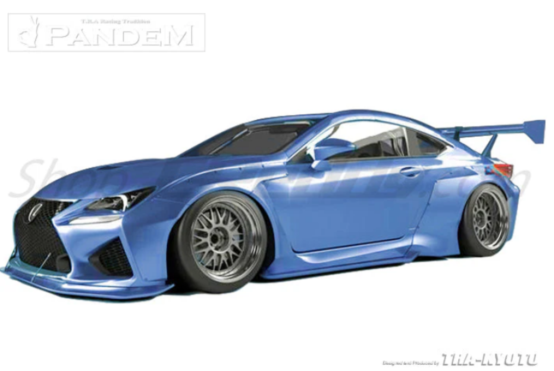 Picture of GReddy 15+ Lexus RC-F Rocket Bunny Aero Kit - Front Fender