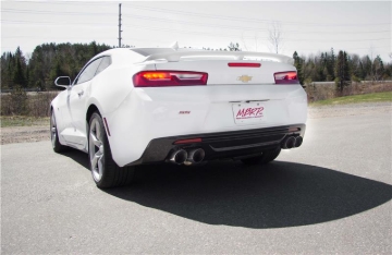Picture of MBRP 2016 Chevy Camaro V8 6.2L 6spd 3in T409 Race Dual Cat Back w/ 4.5in Quad Dual Wall Tips