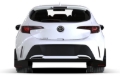 Picture of Rally Armor 18-26 Toyota Corolla Hatchback Black UR Mud Flap White Logo