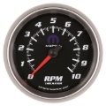 Picture of Autometer Mopar 3-3/8in 10K RPM In-Dash Tachometer Gauge - Black