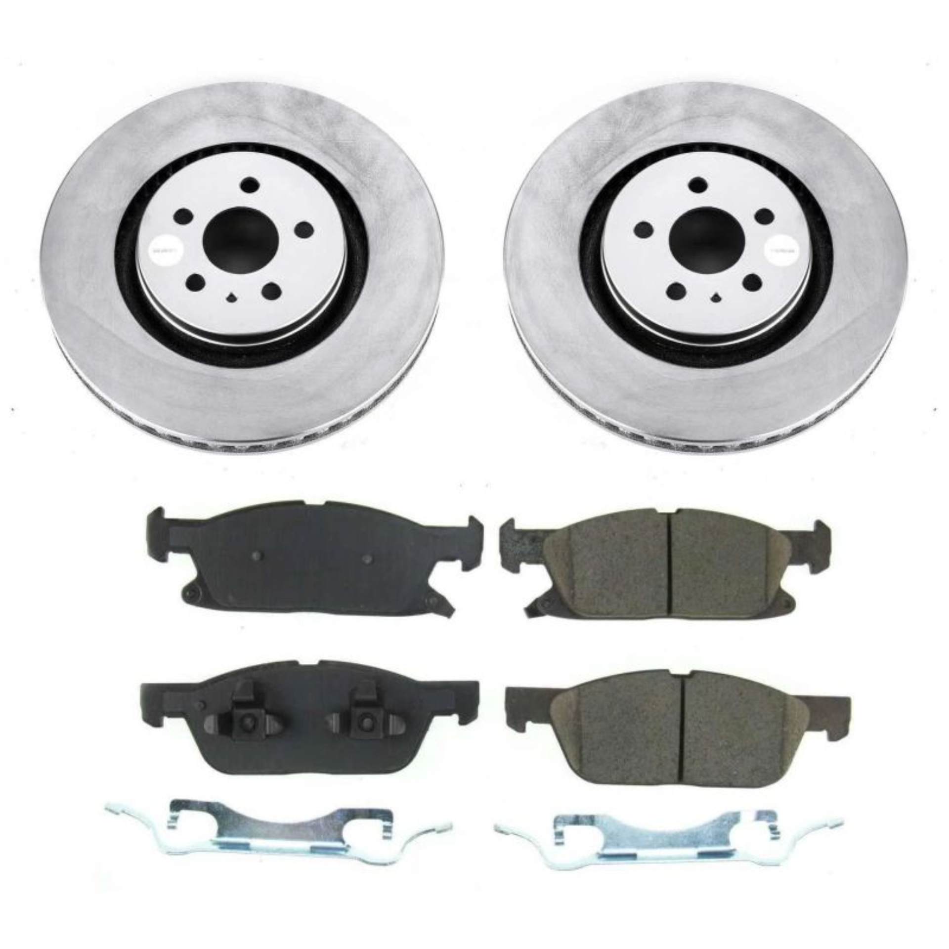 Picture of Power Stop 2019 Ford Edge Front Z17 Evolution Geomet Coated Brake Kit