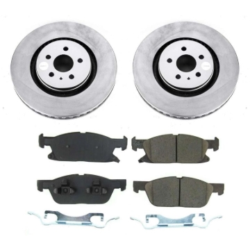 Picture of Power Stop 2019 Ford Edge Front Z17 Evolution Geomet Coated Brake Kit