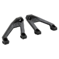 Picture of Westin 18-20 Jeep Wrangler / 2020 Gladiator LED Cowl Mount - Textured Black