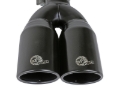 Picture of aFe MACH Force-Xp 409 Stainless Steel Clamp-on Exhaust Tip 2.5in Inlet 3.5in Outlet - Black