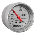 Picture of AutoMeter Marine Vac/Boost Gauge 2 5/8in 30INHG 30PSI Mechanical- Silver