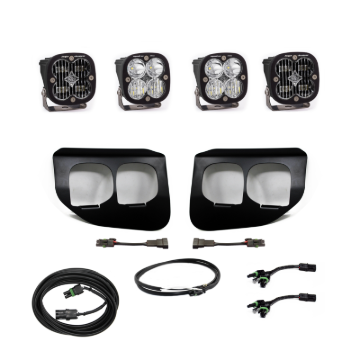 Picture of Baja Designs Ford Super Duty (20-On) Fog Lights Dual FPK SAE/Pro DC Baja Designs w/Upfitter