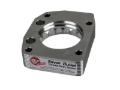 Picture of aFe 00-03 Honda S2000 L4 2.0L Silver Bullet Throttle Body Spacer - Silver